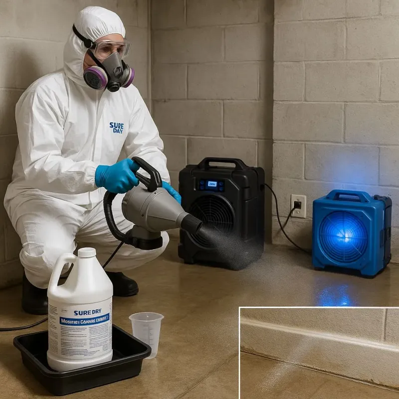 Sanitization and Odor Removal process in Gulf Hills, MS
