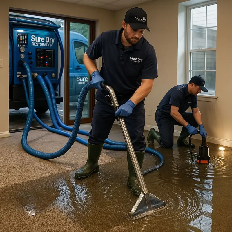Water Extraction and Removal process in Gulf Hills, MS